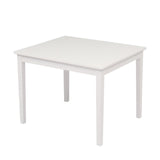 Children's Wooden Table And Chair Set Colorful (One Table With Four Chairs)