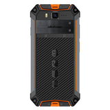 Ulefone Armor 3W IP68 Waterproof Mobile Phones Android 9.0 5.7"" Helio P70 6G+64G Face ID NFC Global Version Smartphone Orange
