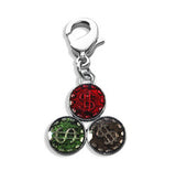 Casino Chips Charm Dangle