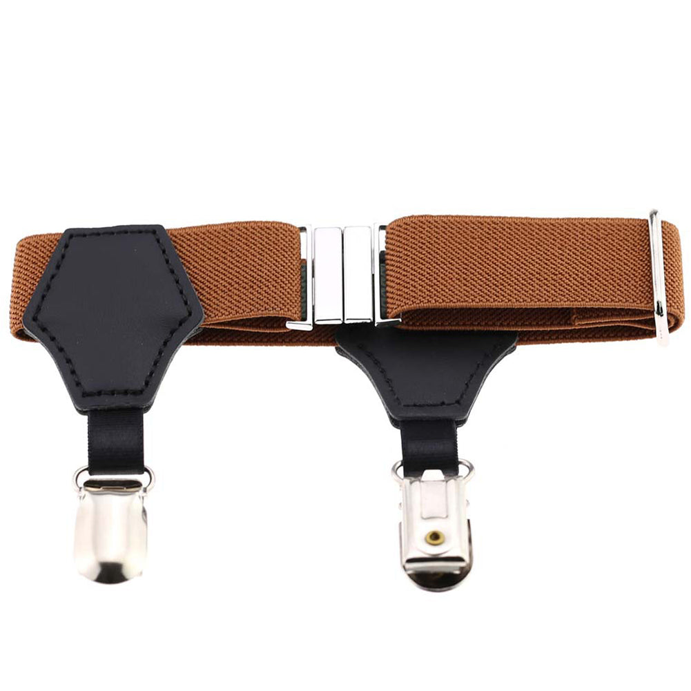 Men Women Fashion Cool Garter Suspenders coffee