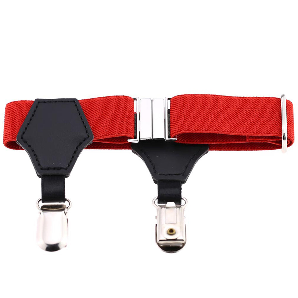 Men Women Fashion Cool Garter Suspenders red