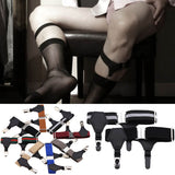 Men Women Fashion Cool Garter Suspenders red