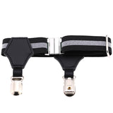 Men Women Fashion Cool Garter Suspenders black + white