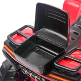 LEADZM LZ-5258 Small Beach Bike Single Drive Battery 6V4.5AH * 1 with Music Board Red