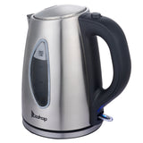 US Standard ZOKOP HD-1802S 110V 1500W 1.8L Stainless Steel Electric Kettle with Water Window