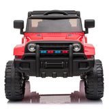 LEADZM LZ-922 Electric Car Dual Drive 35W*2 Battery 12V4.5AH*1 with 2.4G Remote Control Red