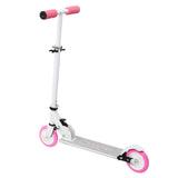 Scooter for Teens,3 Height Adjustable Easy Folding Pink