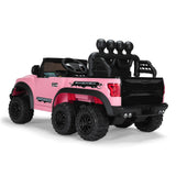 Electric 12V Battery Pink Kids Ride On Truck Car  Pickup w/ RC LED MP3