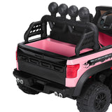 Electric 12V Battery Pink Kids Ride On Truck Car  Pickup w/ RC LED MP3