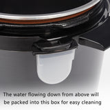 1000W Push-button stainless steel electric pressure cooker 13 in 1 cooking mode, Stainless steel color