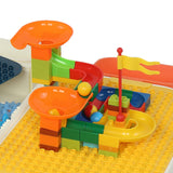 Kids Activity Table Set, Multi Activity Table Set with Storage Area, 60PCS Large Building Blocks