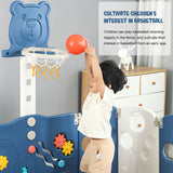 Baby Playpen for Babies and Toddlers, 12 Panels Portable Kids Play Yards Foldable Gated Fences for Crawling Kids Large Activity Area