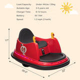 LEADZM 6V 7A.h Bumper Car Red