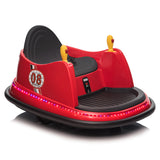 LEADZM 6V 7A.h Bumper Car Red