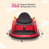 LEADZM 6V 7A.h Bumper Car Red