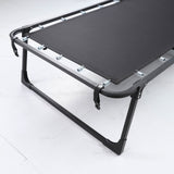 Folding Bed with Memory Foam Mattress ,Foldable Guest Bed, Cots for Adults,No Assembly Required,74.8" x 31.4 ",White