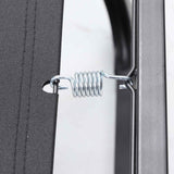 Folding Bed with Memory Foam Mattress ,Foldable Guest Bed, Cots for Adults,No Assembly Required,74.8" x 31.4 ",White