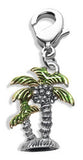 Palm Trees Charm Dangle