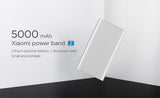 Xiaomi Power Bank 2 Protable 5000mAh External Battery Powerbank for Android iPhone Smartphone Silver