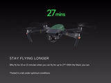 DJI Mavic Pro Camera Drone - GPS/GLONASS, Folding, 4 Mile Range, 4K Camera
