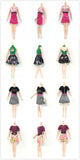 Doll's Fashionable Clothing Set Casual One-piece Dress doll Style Random5Q3V