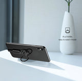 Dual Apple Interface Ring Bracket Adapter USAMS 3.5mm Audio and Charger Phone Holder 2A Fast Charging OTG Adapter for iPhone iOS+3.5mm interface