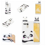 For XIAOMI Redmi NOTE 4X/NOTE 4 3D Cute Coloured Painted Animal TPU Anti-scratch Non-slip Protective Cover Back Case white