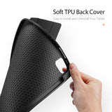 DUX DUCIS for iPad Pro 11  2020 Fall Resistant Leather Protective Case with Pen Holder Smart Stay Cover black
