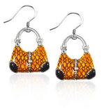 Reptile Purse Charm Earrings