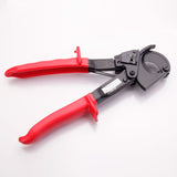 HS-325A Portable Aluminum Copper Wire Cut Ratchet Wheel Style Cable Cutter Red *