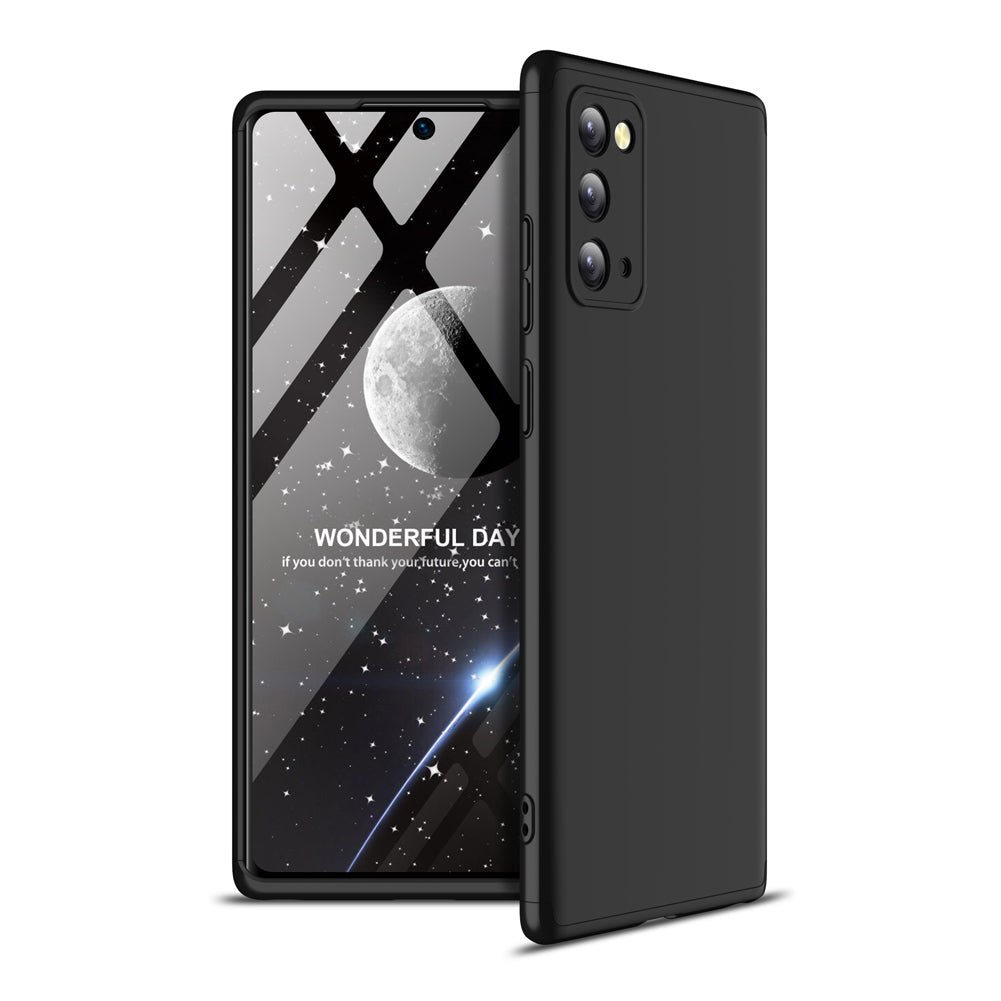 For Samsung Note 20/Note 20 Ultra/M31S Mobile Phone Cover 360 Degree Full Protection Phone Case black
