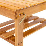 Children Bench Stool Bamboo Wood Color