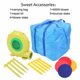 Inflatable Castle 420D Oxford Cloth Scraper Surface