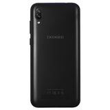 DOOGEE X90 Cellphone 6.1inch 19:9 Waterdrop LTPS Screen Smartphone Quad Core CPU 1GB RAM+16GB ROM 3400mAh Battery Dual SIM Cards 8MP+5MP Camera Android 8.1 OS  Black_Russian version