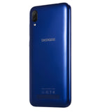 DOOGEE X90 Cellphone 6.1inch 19:9 Waterdrop LTPS Screen Smartphone Quad Core CPU 1GB RAM+16GB ROM 3400mAh Battery Dual SIM Cards 8MP+5MP Camera Android 8.1 OS  Blue_Non-European version