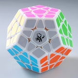 Dayan Megaminx 1 White 12-axis 3-rank Dodecahedron Magic Cube