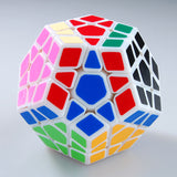 Dayan Megaminx 1 White 12-axis 3-rank Dodecahedron Magic Cube