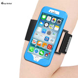 Sweatproof Elastic Armband Protect Case Gym Jogging Exercise Sports for iPhone 7 Black