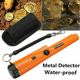 Pin Pointer Probe Pinpoint Metal Detectors with Holster Treasure Unearthing Tool  Orange