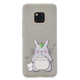 For HUAWEI MATE 20 pro Pure Color Phone Cover Cute Cartoon Phone Case Lightweight Soft TPU Phone Case with Matching Pattern Adjustable Bracket 4