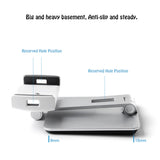 Full Motion 4-13 inch Tablet Holder Mobile Phone Smartphone Stand Universal Foldable Lazy Tablet PC Support  Silver
