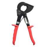 HS-325A Portable Aluminum Copper Wire Cut Ratchet Wheel Style Cable Cutter Red *
