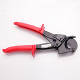 HS-325A Portable Aluminum Copper Wire Cut Ratchet Wheel Style Cable Cutter Red *