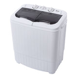 XPB35-ZK35 14.3(7.7 6.6)lbs Semi-automatic Gray Cover Washing Machine
