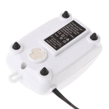 Low Noise Efficient Aquarium Oxygen Pump for Fish Tank  US standard 110v flat plug
