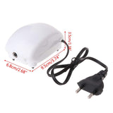 Low Noise Efficient Aquarium Oxygen Pump for Fish Tank  US standard 110v flat plug