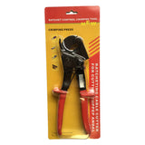 HS-325A Portable Aluminum Copper Wire Cut Ratchet Wheel Style Cable Cutter Red *
