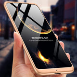 For XIAOMI Pocophone F1 Ultra Slim PC Back Cover Non-slip Shockproof 360 Degree Full Protective Case silver black silver