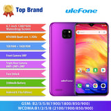 Ulefone Note 7 3G Phablet 6.1 Inch Android 8.1 (Go Edition) MT6580A Quad-core 1.3GHz 1GB RAM 16GB ROM Smartphone Purple