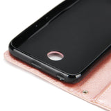 Ultra Slim Shockproof Full Protective Case with Card Wallet Slot for Xiaomi Redmi 4X red